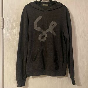 Gray Band Hoodie Sylvan Esso
